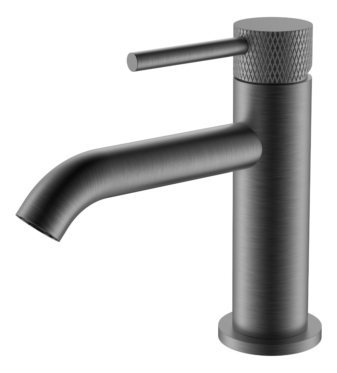 Mueller Clyde fonteinkraan gunmetal - verouderd ijzer PVD