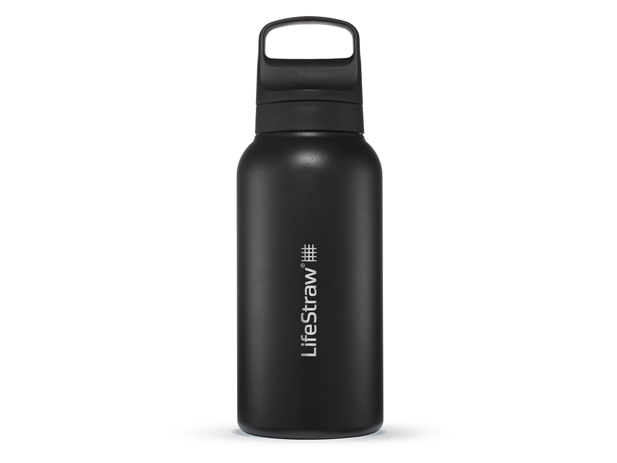 LifeStraw Go 2.0 1L geïsoleerde waterfilterfles - Black