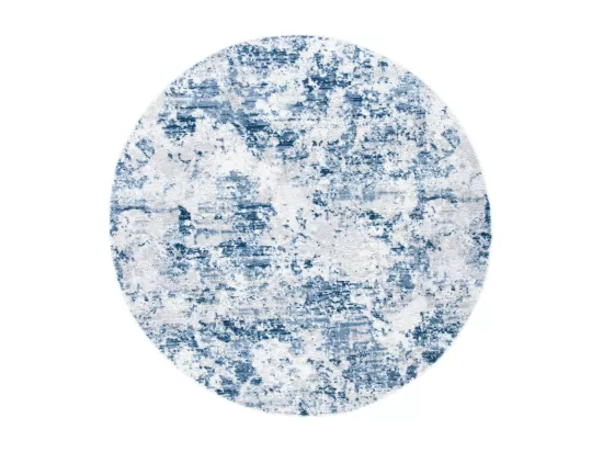 Tapis Navy & Grey 91 X 91 cm - Rhiannon