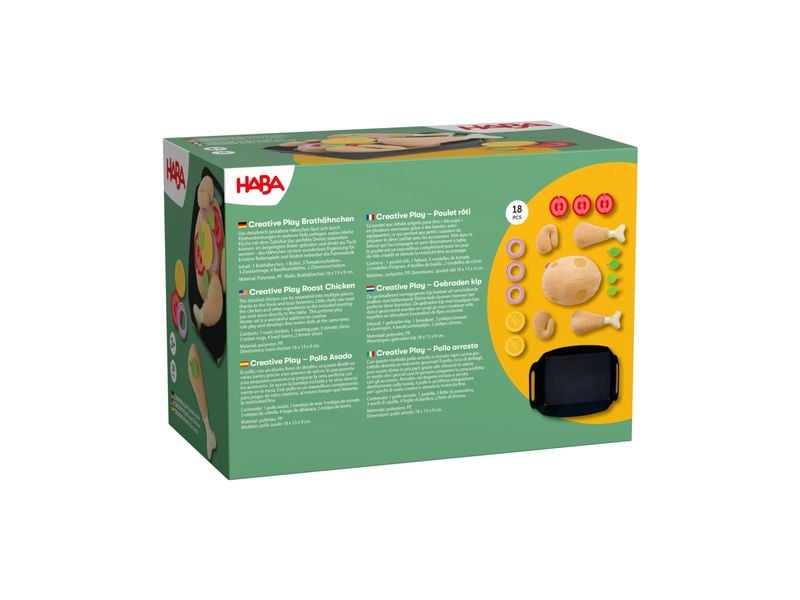 Haba Creative Play – Brathähnchen Spielzeug-Brathähnchen