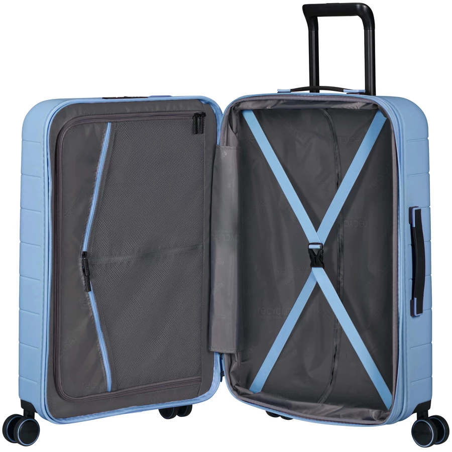 American Tourister Novastream - 4-Rollen-Trolley M 67 cm erw. pastel blue