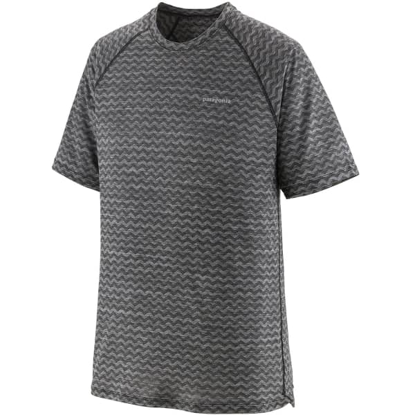 T-shirt trail PATAGONIA M'S RIDGE FLOW SHIRT BLACK