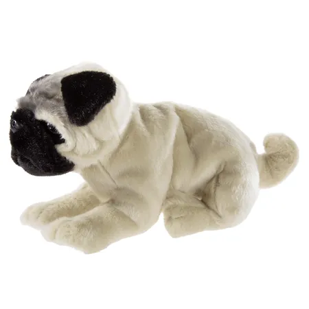 Heunec Misanimo Mops Hund sitzend/liegend 30 cm