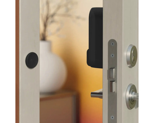 Linus 2 - Slim deurslot, zwart