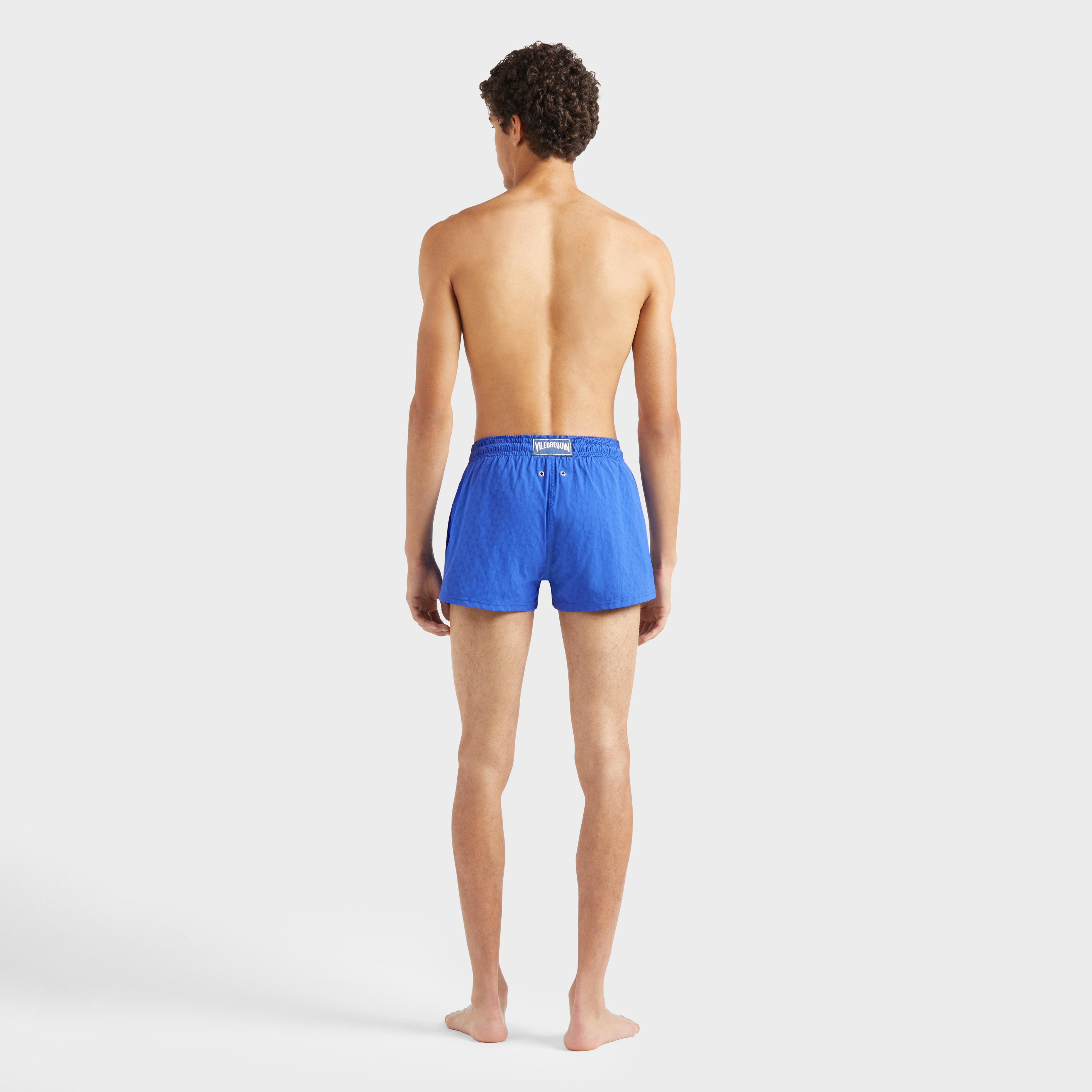 Maillot de Bain Court Homme Tortues Jacquard