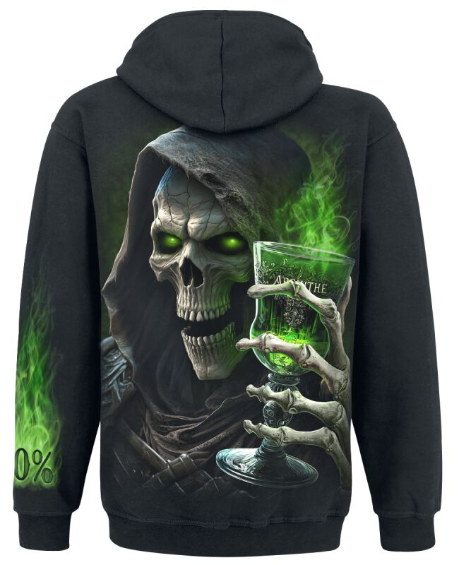 The Green Fairy | Spiral Sweat-shirt à capuche
