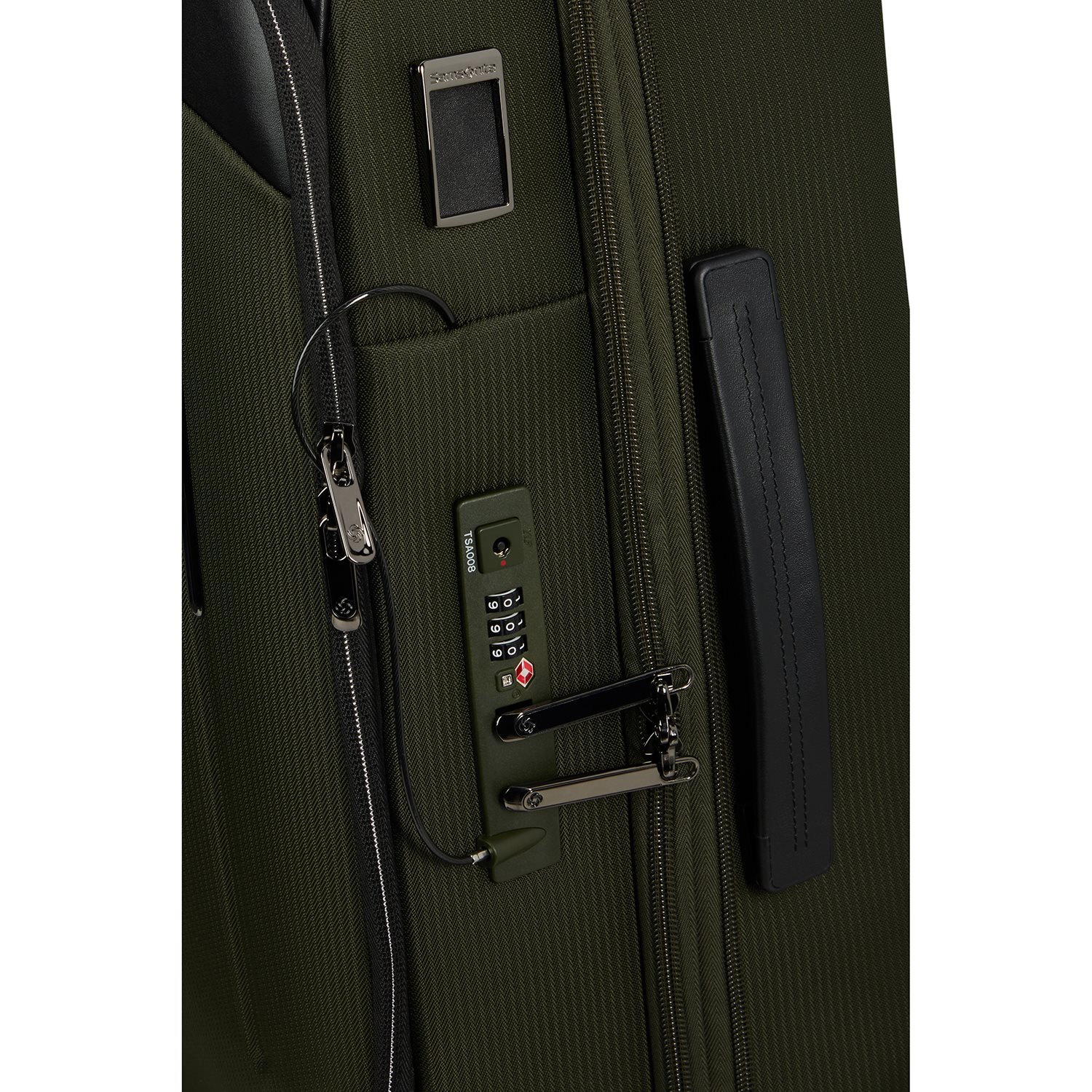 Samsonite Splendix Spinner 55 DF EXP green/black