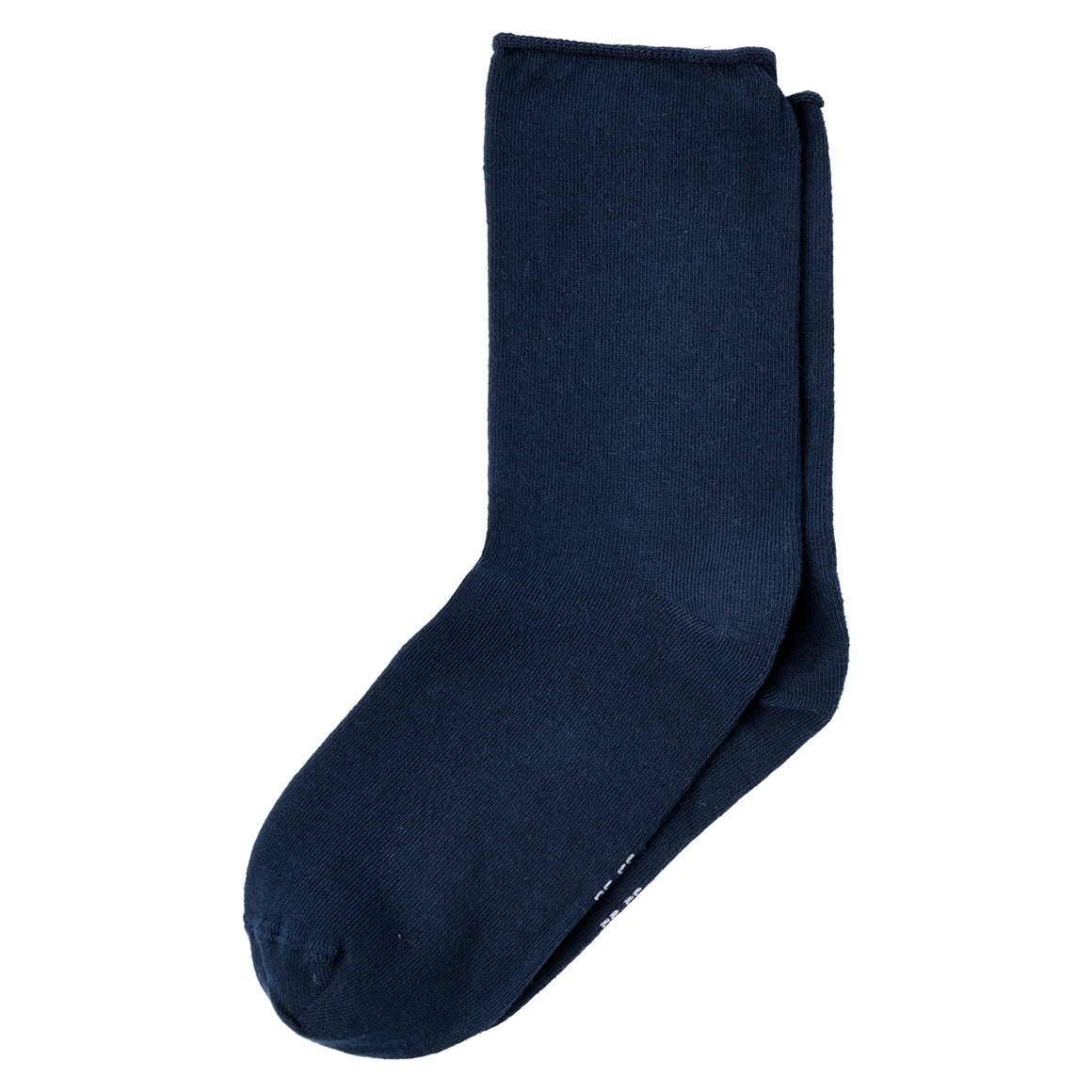 Gina Benotti 5 Paar Damen Socken mit Blümchen dunkelblau / blau / grau