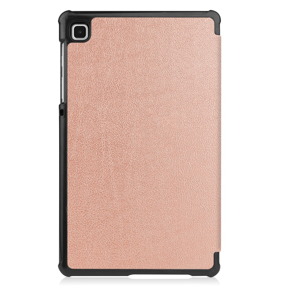 Samsung Galaxy Tab A7 Lite Leder Tasche Smart Cover Hülle - Roségold