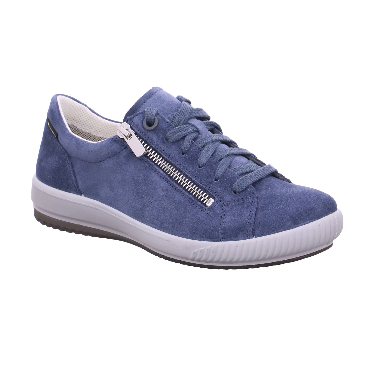 LEGERO Schnürschuh Jeansblau Leder  mit Gore-Tex