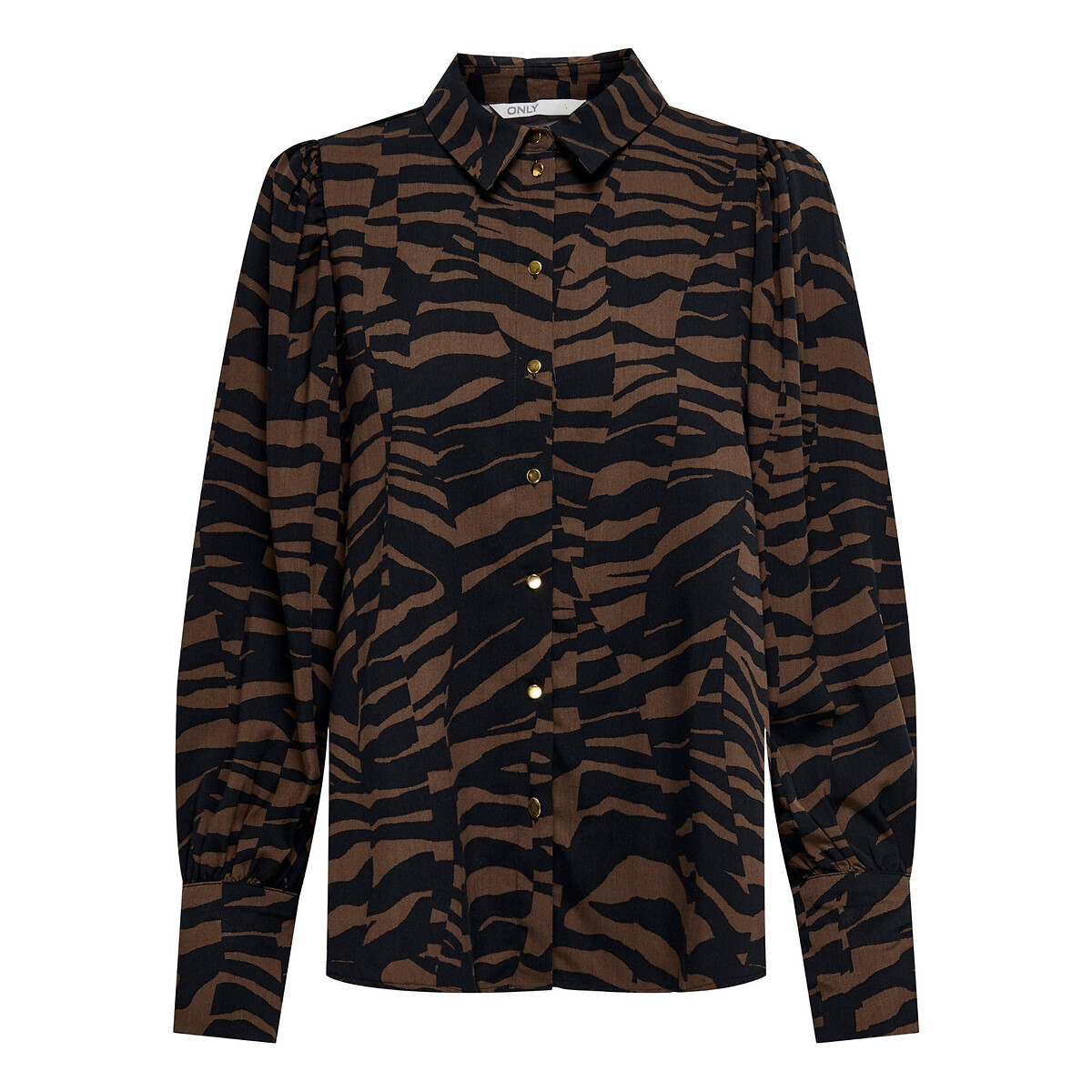 SOMENTE<br>Blusa de manga comprida, estampa animal
