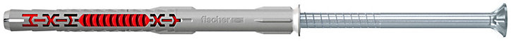 Cheville rallongée Fischer DuoXpand 10 x 120 mm, 4 pièces