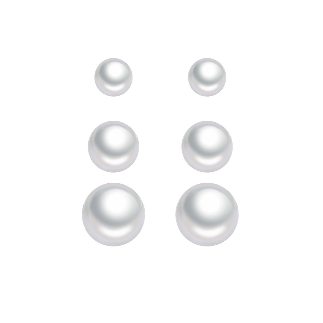 By Sophia Pearl Earring Set