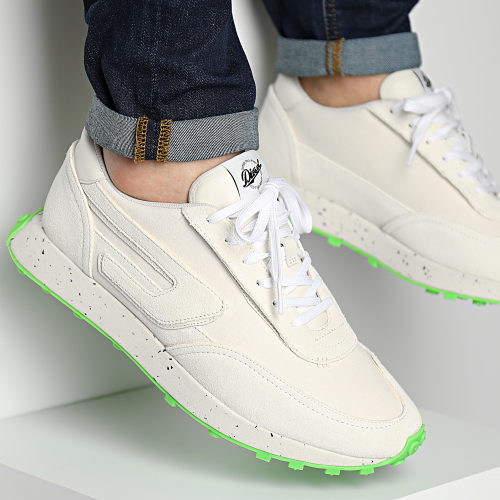 Baskets Racer Y02873 Tofu Fluo Green