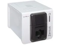Evolis Zenius Expert Line - Plastikkortprinter - farve - blæksubliminering/termisk transfer - CR-80 Card (85.6 x 54 mm) - 300 dpi - op til 500 kort/time (mono) / op til 150 kort/time (farve) - kapacitet: 50 kort - USB, LAN - gråbrun