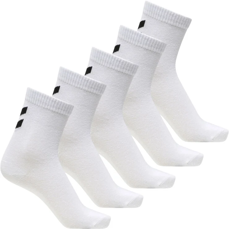 Hummel hmlMAKE MY DAY SOCK 5-PACK Bright white
