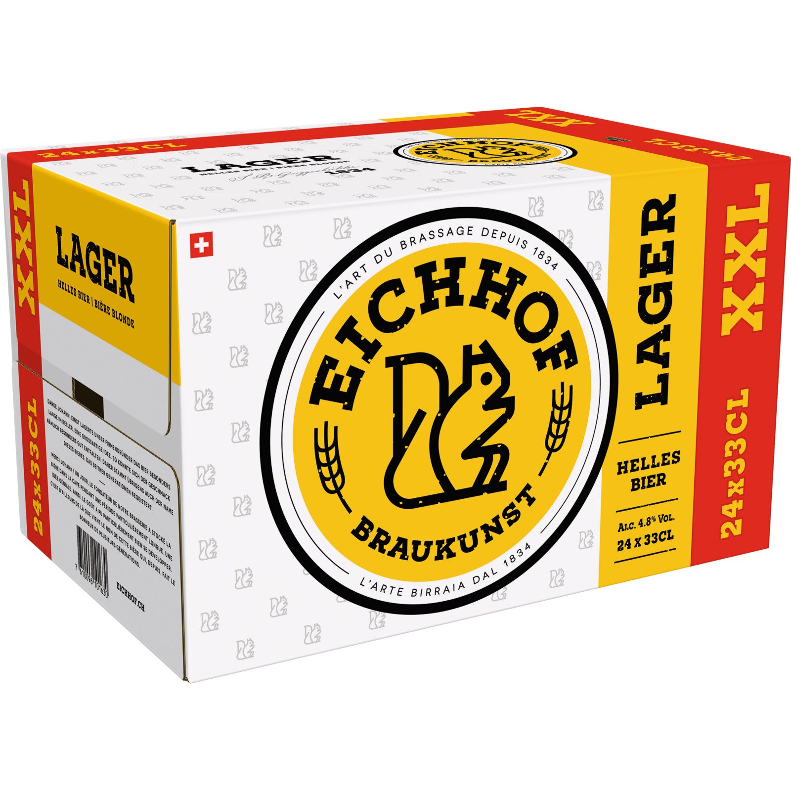 Eichhof Bier 24 x 33 cl