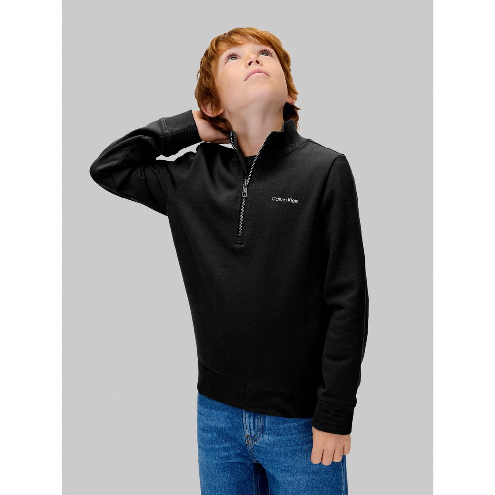 Køb Calvin Klein Ck Black Chest Inst. Logo Half Zip