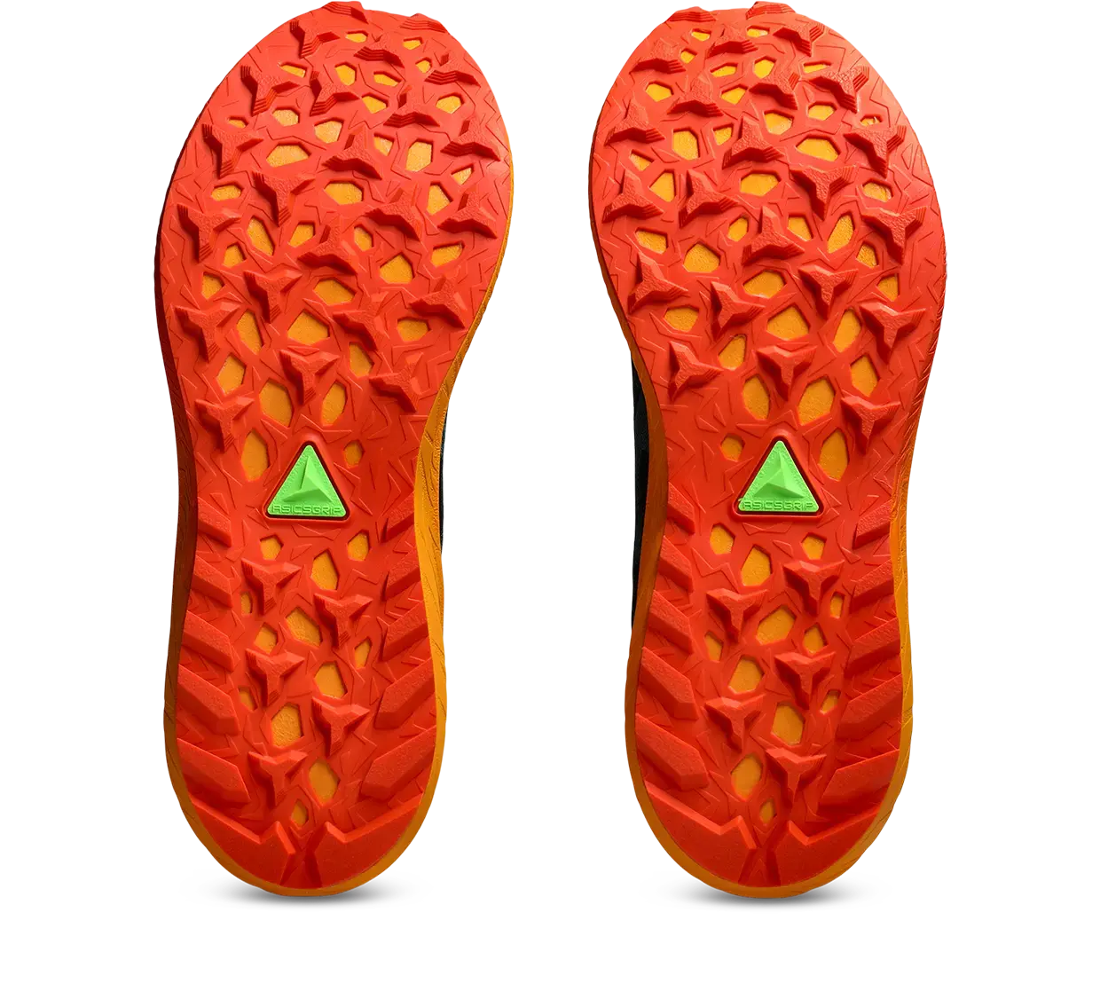 ASICS Fuji Lite 5 Trail Hardloopschoenen Groen/Oranje Heren