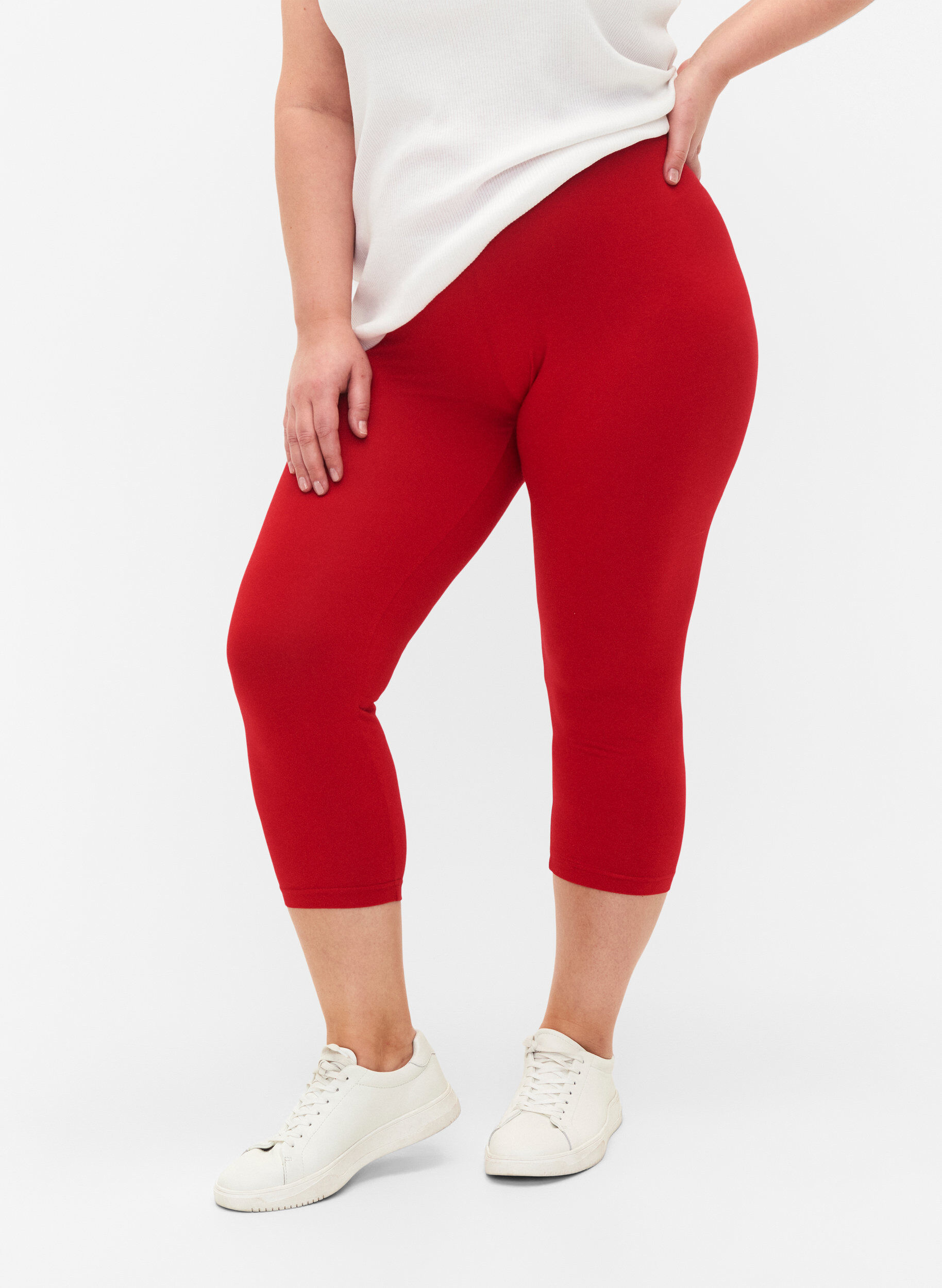 Basis 3/4 leggings i viskose