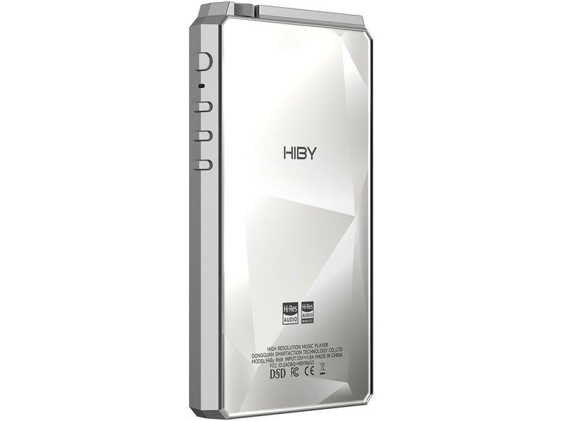 HiBy HiRes-Player R6 III 2025 Silber Hochauflösender Musikplayer mit Android 12
