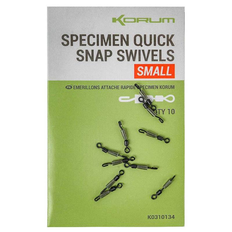 Émerillon Korum Specimen Quick Snap Swivels