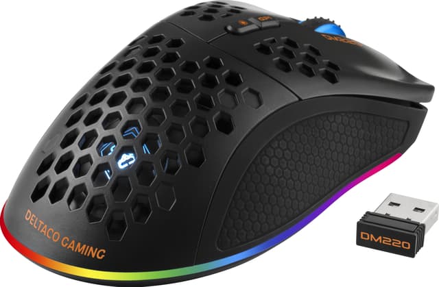Deltaco DM220 Trådløs gaming mus
