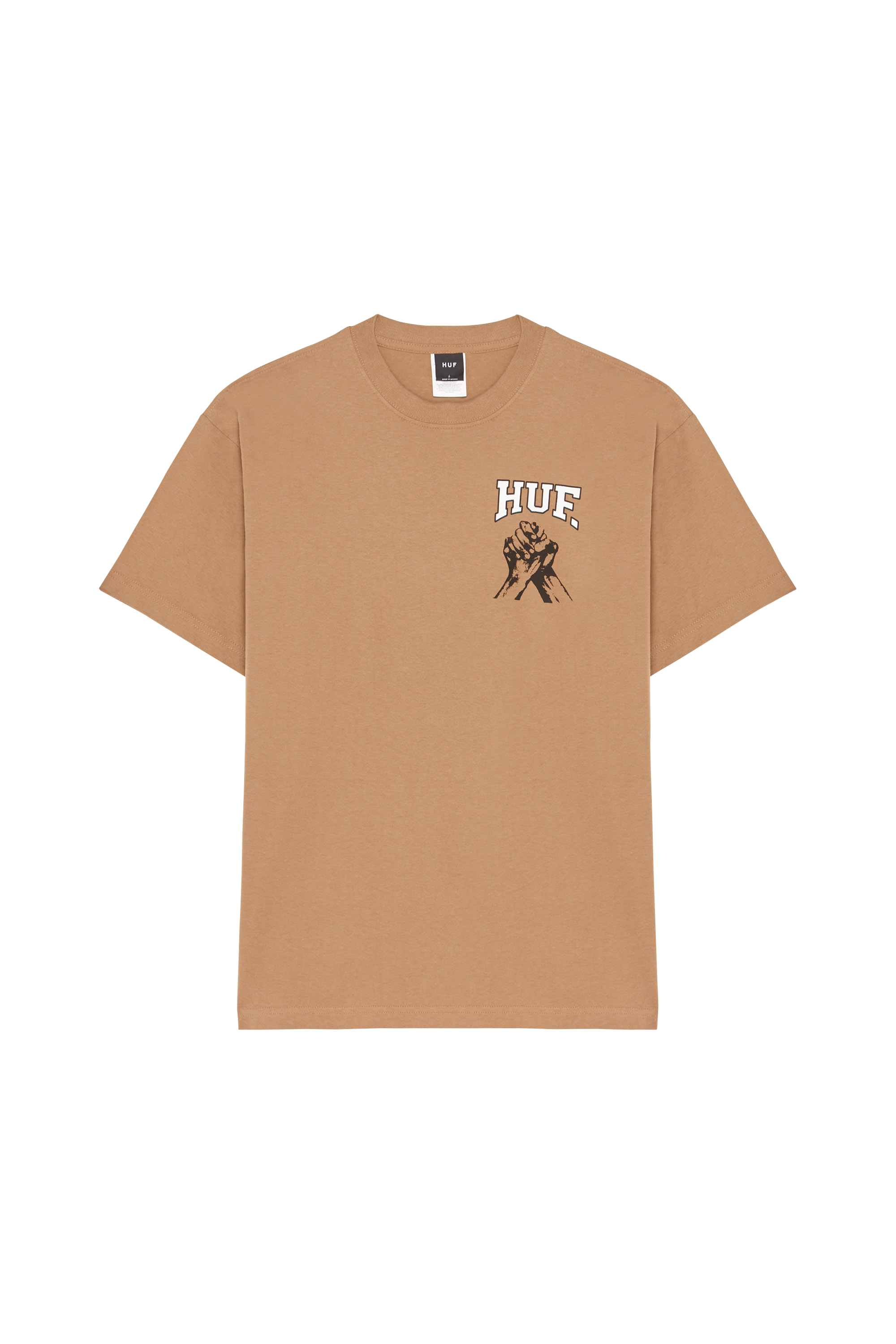 HUF T-shirt UNITY SONG SS Marron
