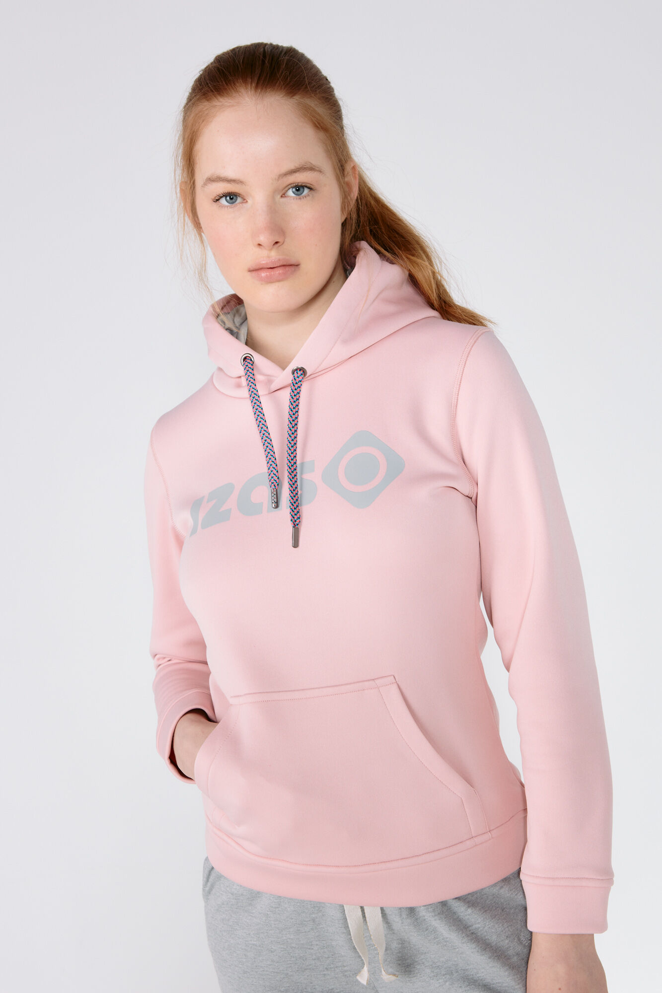 Moletom com logo - rosa