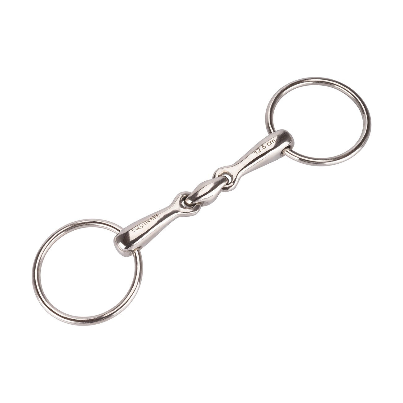 Equinate Wassertrense Edelstahl 16mm doppelt gebrochen 1,6 cm 17,5 cm