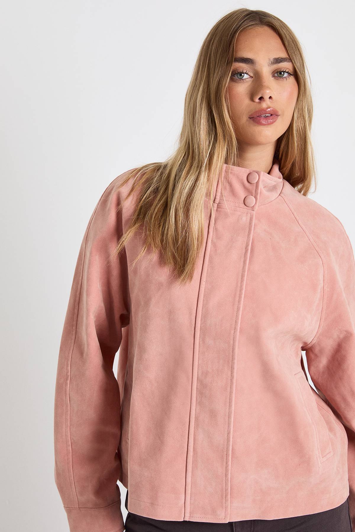 boohoo Veste bomber synthétique