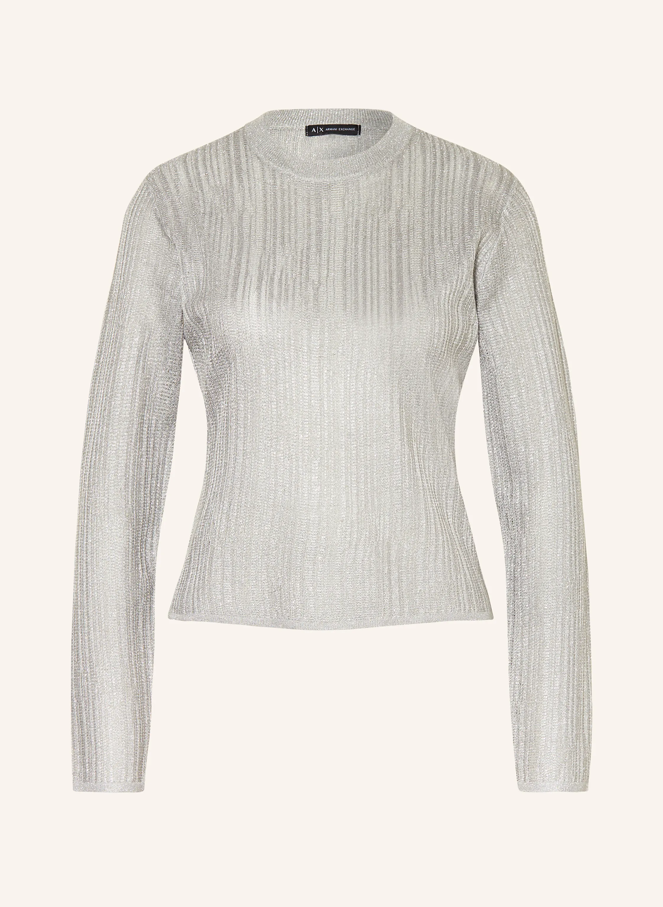 ARMANI EXCHANGE Pullover mit Glitzergarn