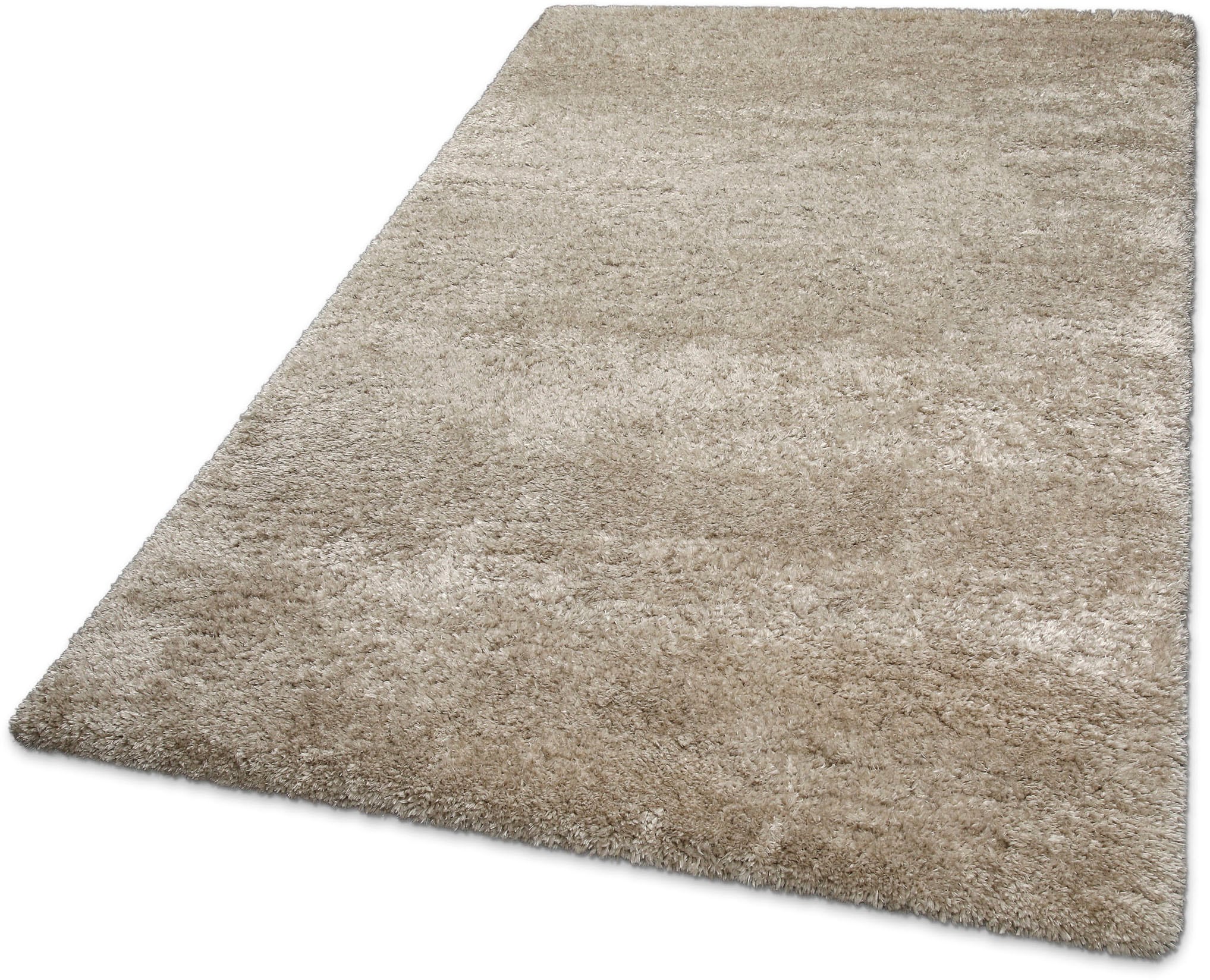 GOODproduct Hochflor-Teppich »Saul« rechteckig 50 mm Höhe dichter weicher Langflor, mit Glanz, Shaggy, uni farben, Wohnzimmer