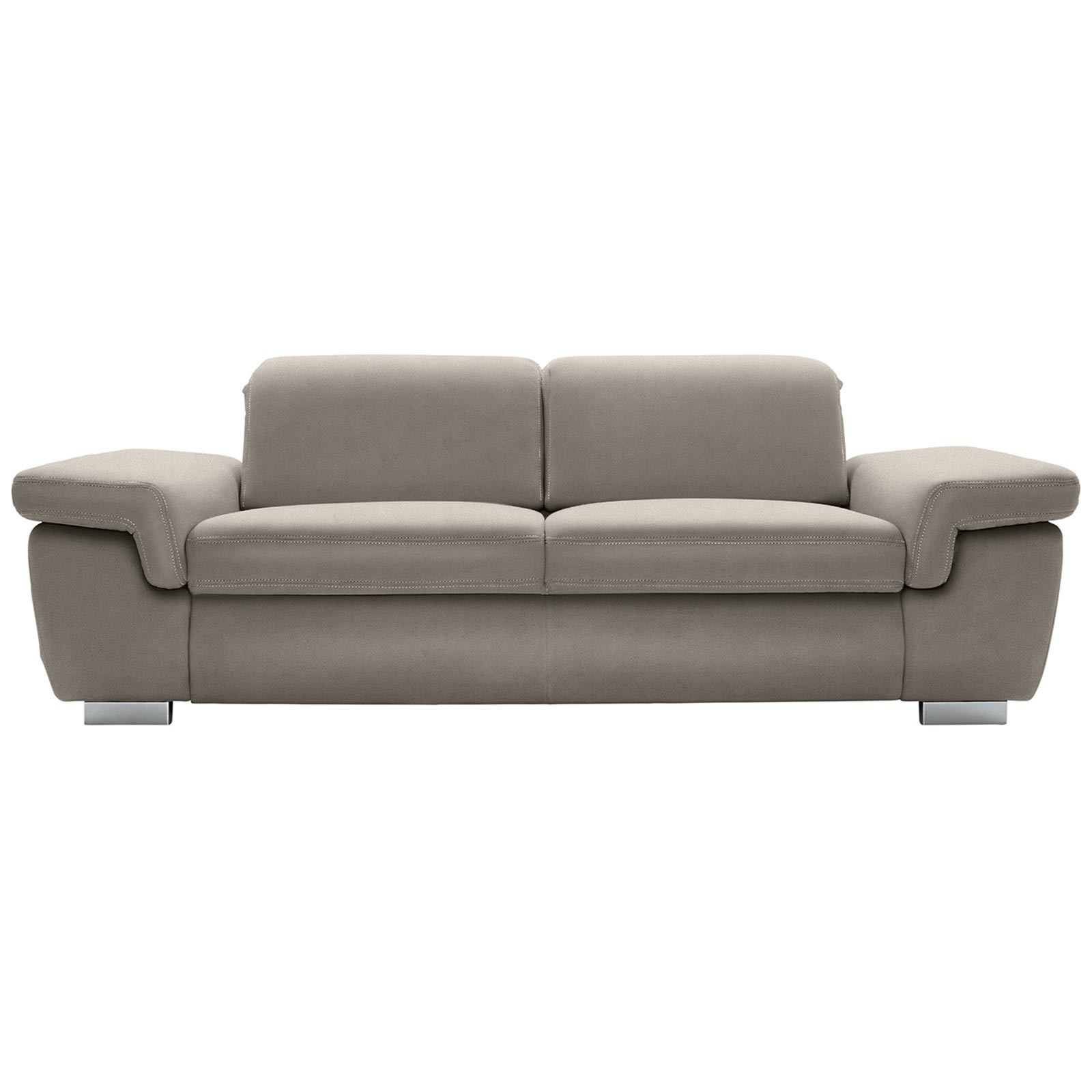 polsterpower 3-Sitzer Boxspringsofa - Holiday alu - Basismodell