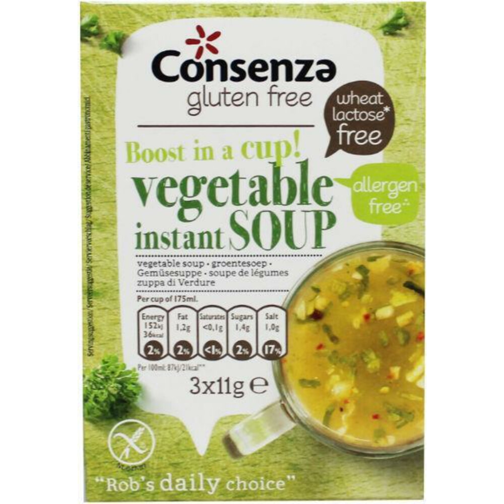 3x Consenza Groentebouillon Instant 33 gr