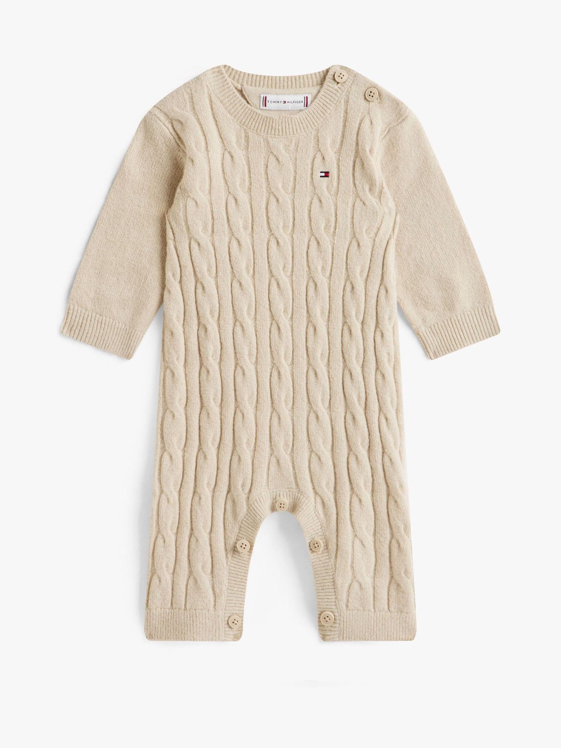 Tommy Hilfiger Cable Knit Relaxed Bodysuit