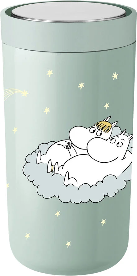 Stelton To Go Click termokop 0.2 l. Moomin shooting star