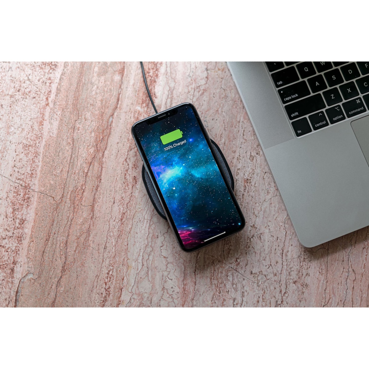 Mophie 15W trådløs ladeplate (sort)