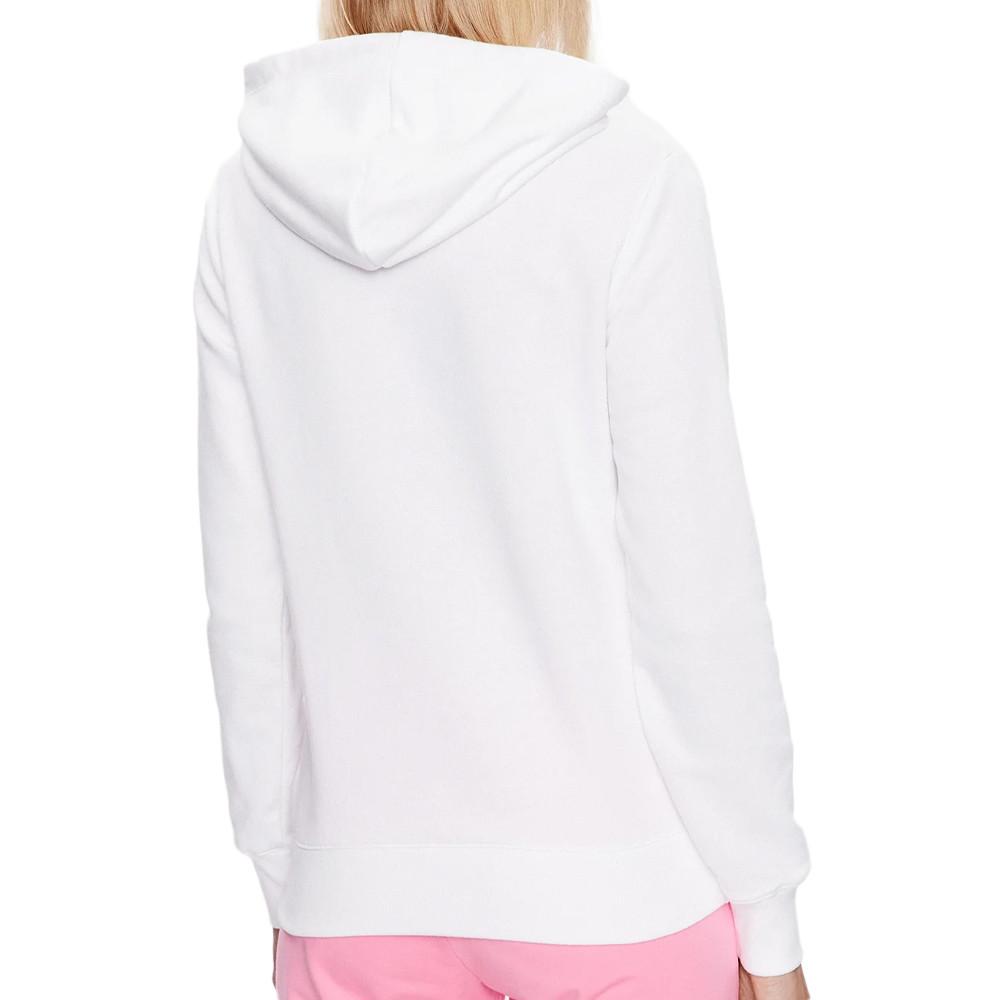 Champion Sweat à Capuche Blanc Femme Champion Hooded