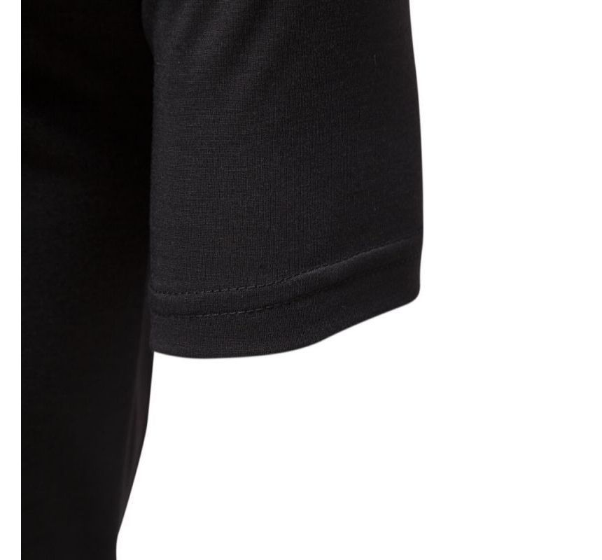 Lefitt - Mock tweedelig T-shirt met korte mouwen en capuchon