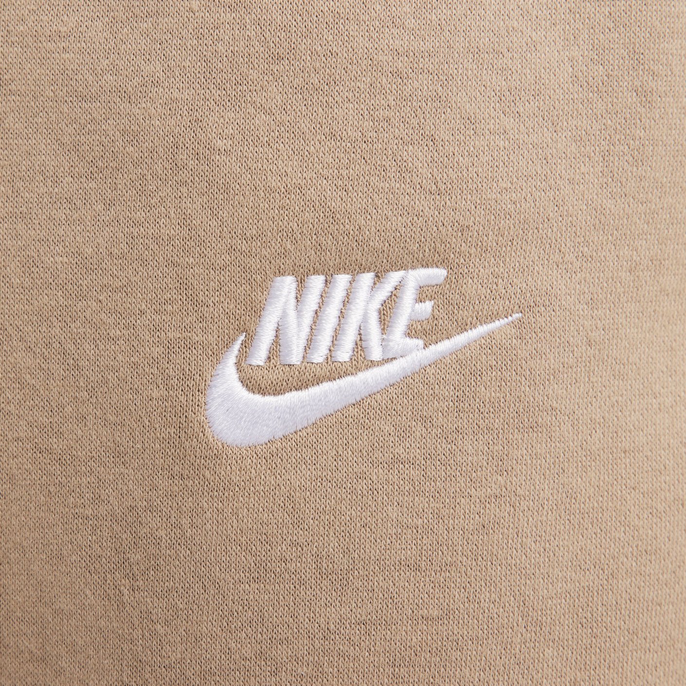 Nike Sportswear Club Fleece Joggingbroek Beige Wit