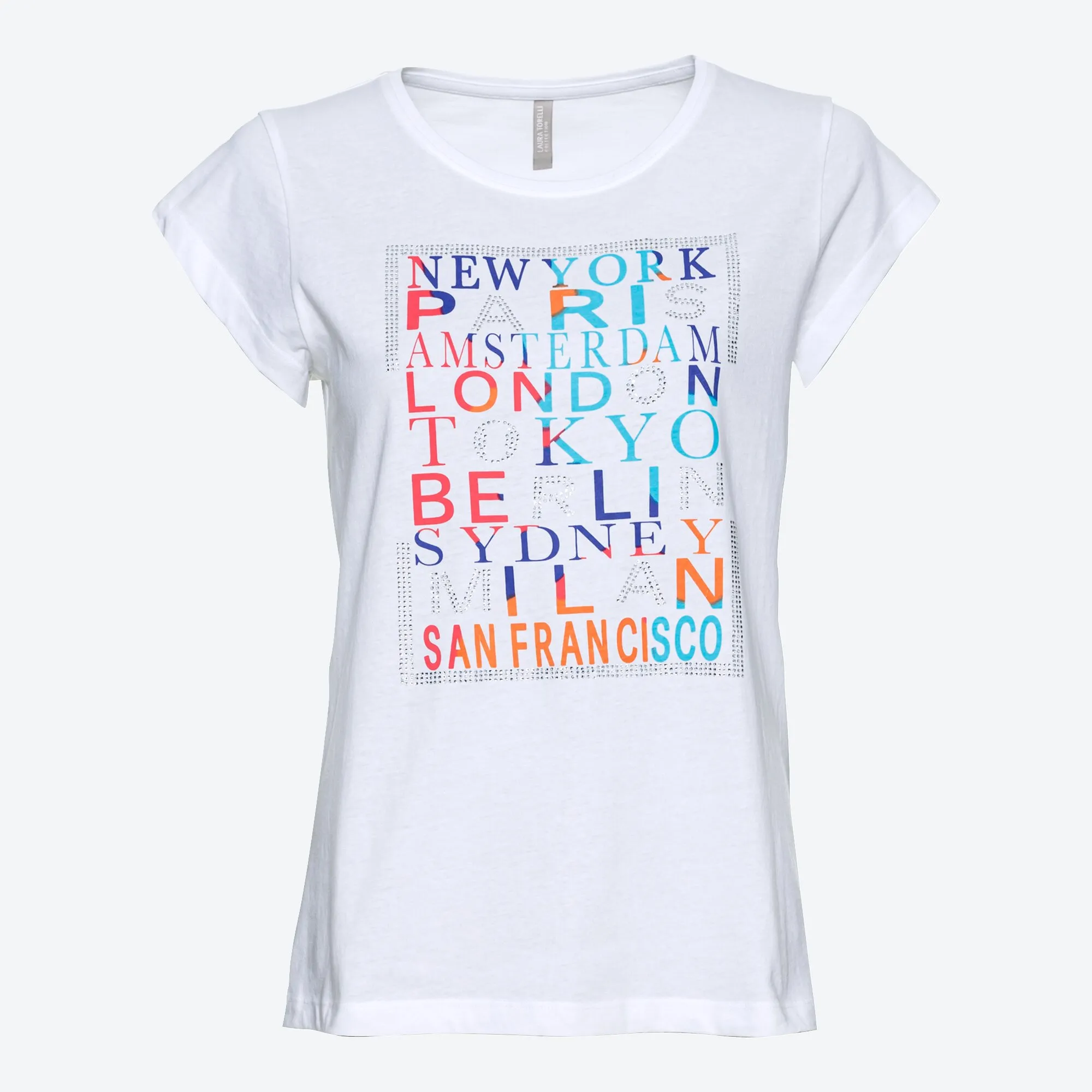 Damen-T-Shirt mit Frontaufdruck