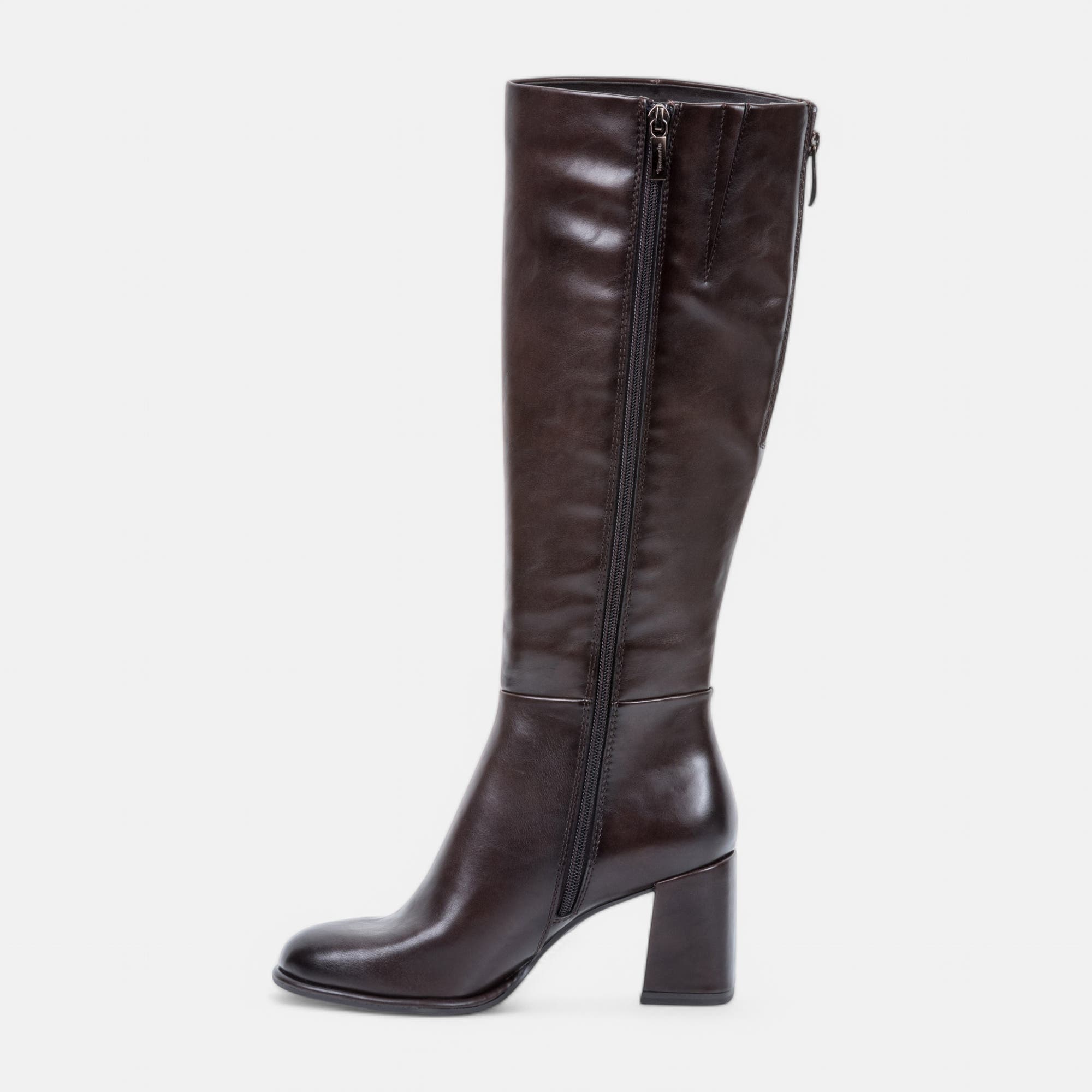 Bottes à talon Femme marron