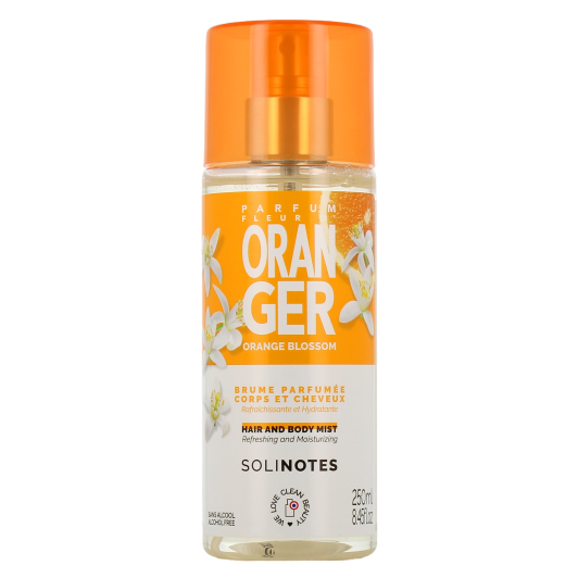 Solinotes brume parfumée corps et cheveux - Rafraichissante, hydratante