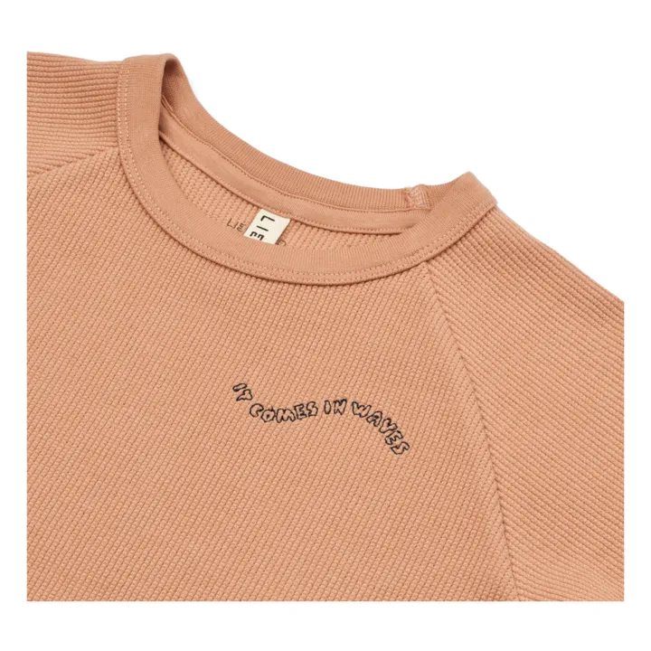 Liewood T-shirt Nilo Gaufré | Abricot