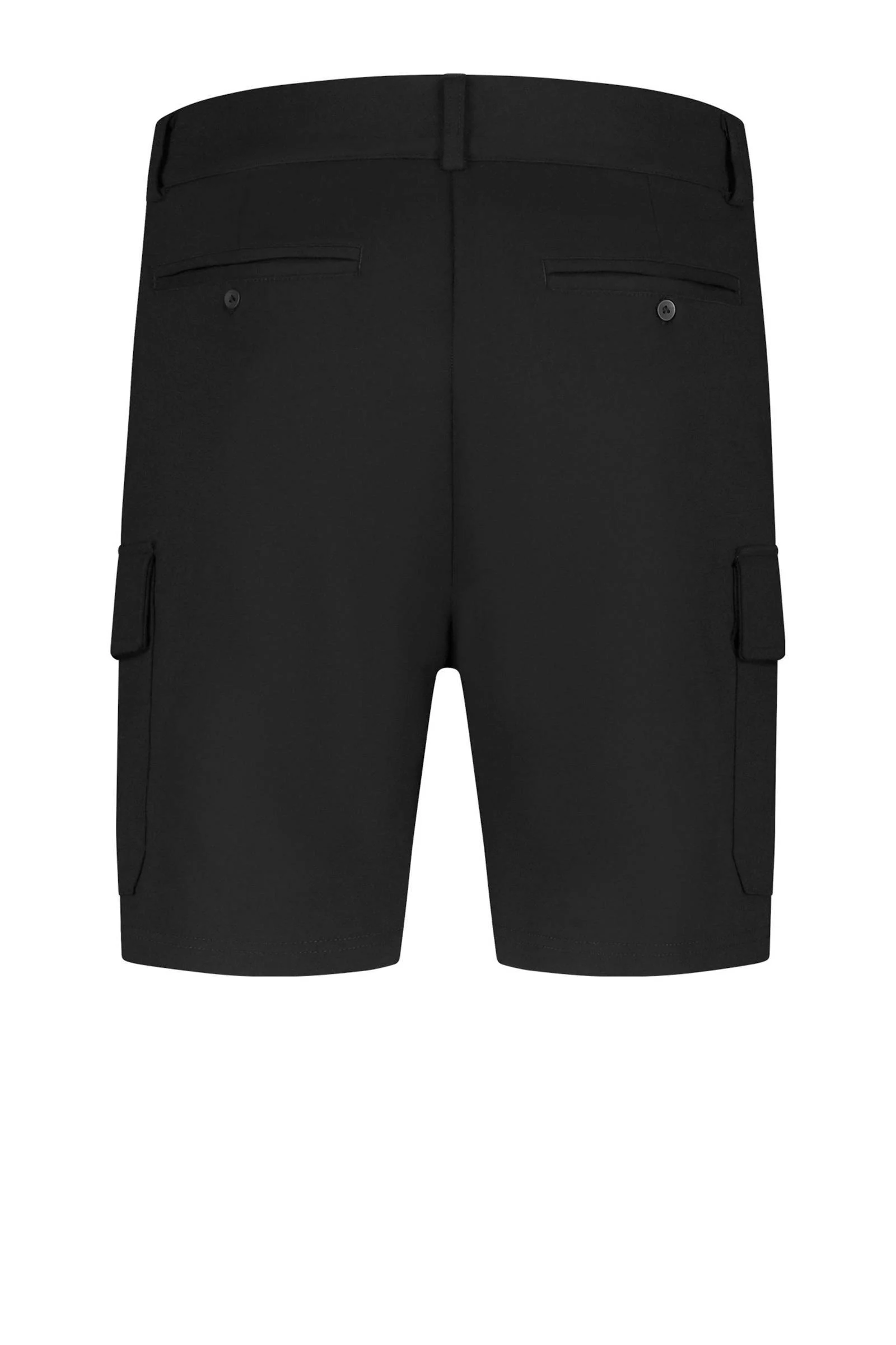 Pure Path regular fit cargo short zwart