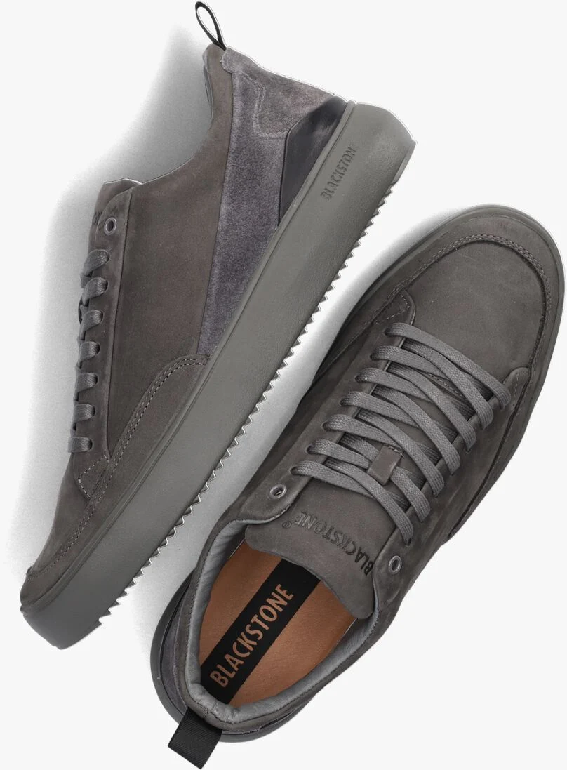 BLACKSTONE grijze blackstone lage sneakers daxton