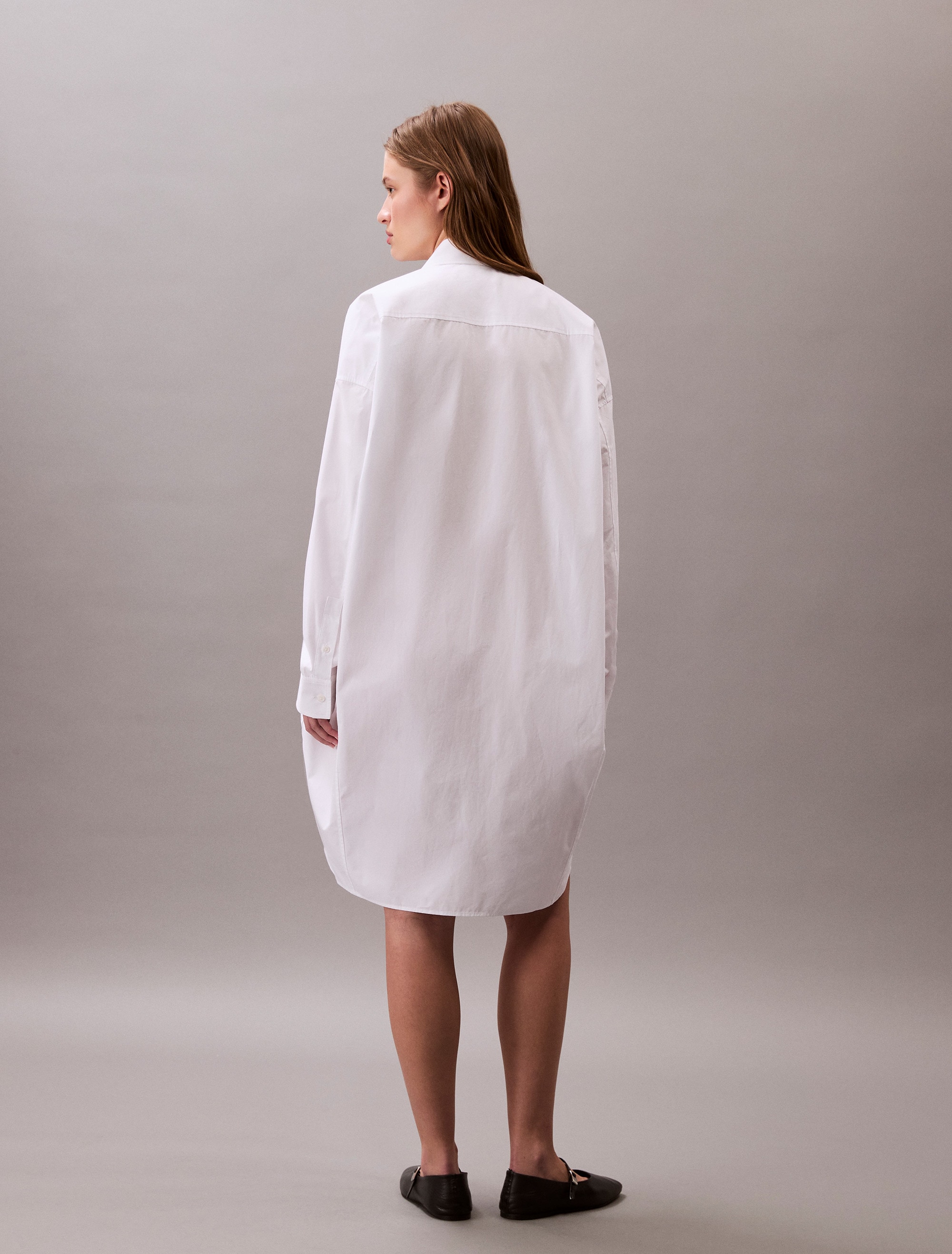 Calvin Klein Jeans Hemdblusenkleid »Cotton Oversized Mini Shirtdress« Brusttasche im Oversize-Style
