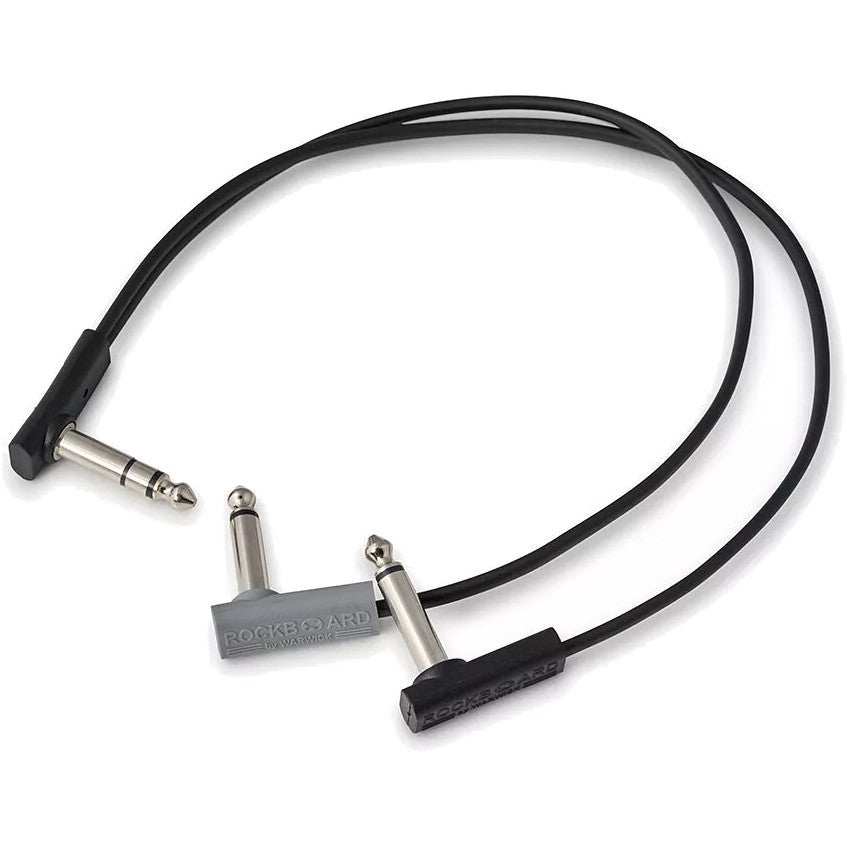 RockBoard Flat Patch Y-Splitter kabel haaks 30 cm