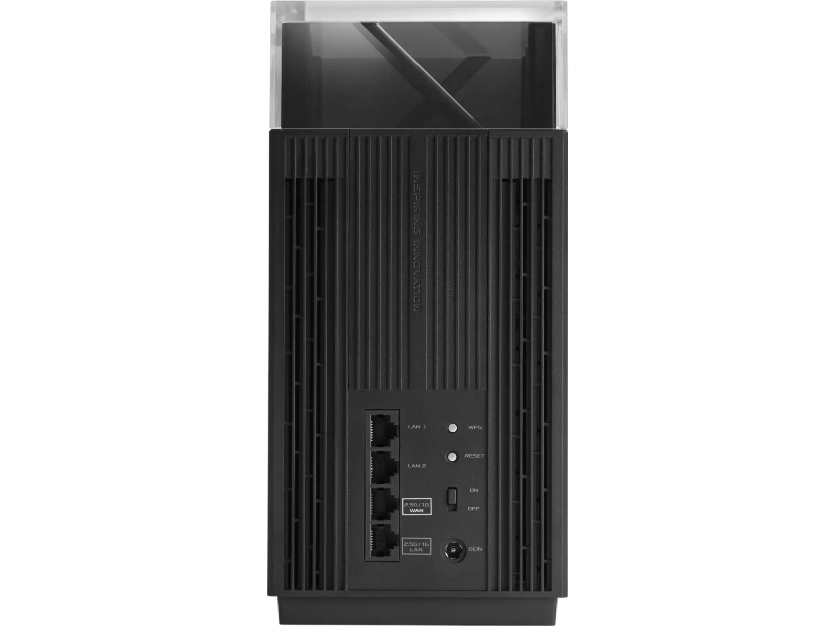 ASUS ZenWiFi Pro ET12 - 1 pcs - Wi-Fi 6E system - 3000 sq.ft - mesh - GigE, 2.5 GigE - Multi-Band
